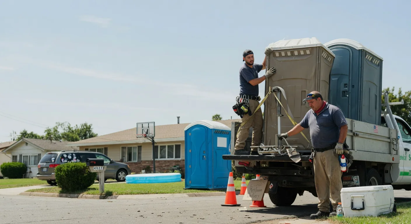 Porta Potty Rental in El Dorado, CA near me
